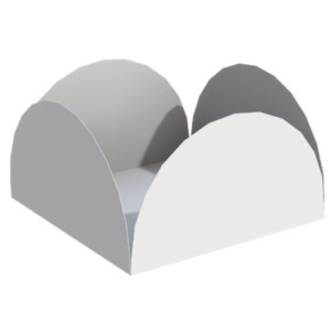 Porta Forminha Branco Fest Color