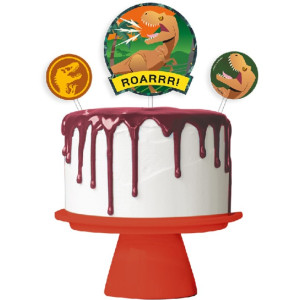 Kit Topo De Bolo Jurassic Play