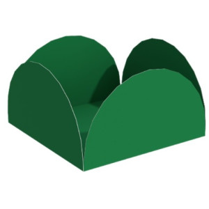 Porta Forminha Verde Escuro Fest Color