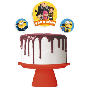 Kit Topo De Bolo Meu Malvado Favorito 4