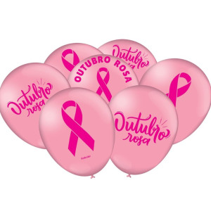 Balao Outubro Rosa