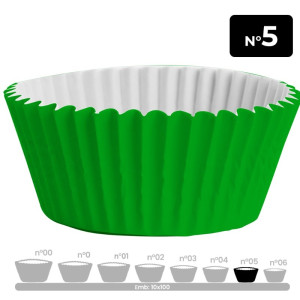 Forminha Papel N 5 Verde Clara