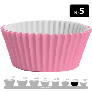 Forminha Papel N 5 Rosa Clara