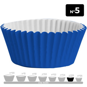 Forminha Papel N 5 Azul Escura