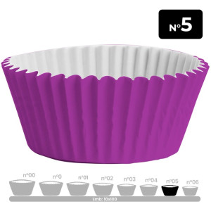 Forminha Papel N 5 Roxa
