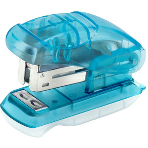 Grampeador Mini P/10fls 6cm Plast. Az/vm/am/vd-114612-34938