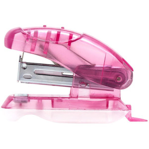 Grampeador Mini P/10fls 6cm Plast. Az/vm/am/vd-114612-97463