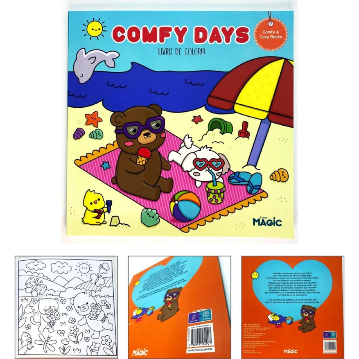 Livro De Colorir Bobbie Goods Comfy Days 48pgs-120866-89895