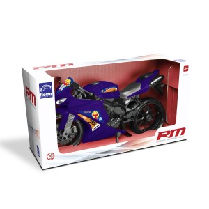 Moto De Brinquedo Roma Racing Com Pneus De Borracha-905-65188