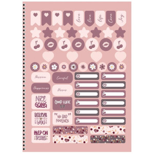 Caderno 15x1 Capa Dura Larissa Manoela Doce Romance-120727-17846