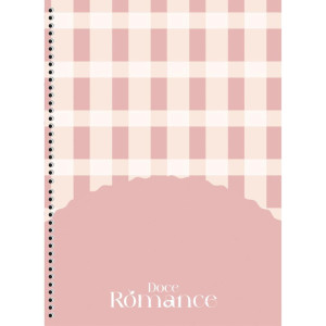 Caderno 15x1 Capa Dura Larissa Manoela Doce Romance-120727-18662