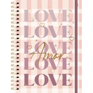 Caderno 15x1 Capa Dura Larissa Manoela Doce Romance-120727-47147
