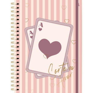 Caderno 15x1 Capa Dura Larissa Manoela Doce Romance-120727-67785