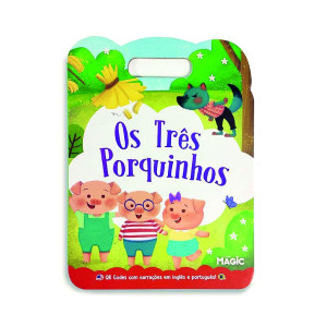 Os Três Porquinhos - Texto E Narração Em Português E Inglês