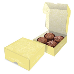 *cx. 6 Doces Delicada Amarelo 01x06