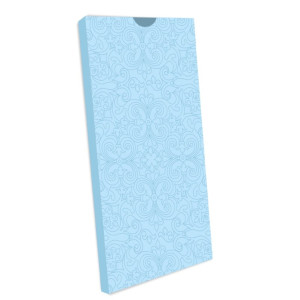 *cx. Barra De Chocolate Delicada Azul 01x10