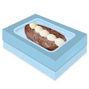 *cx. Ovo 3 Em 1 Tampa Com Visor P Delicada Azul 01x06