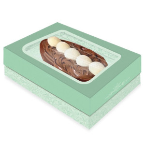 *cx. Ovo 3 Em 1 Tampa Com Visor P Delicada Pistache 01x06