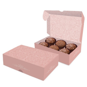 *cx. 6 Doces Delicada Rosa 01x06-113081-358