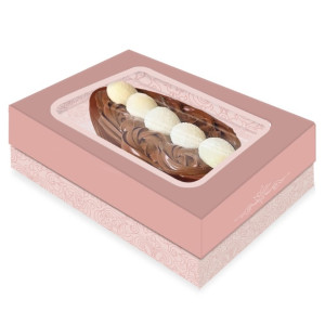 *cx. Ovo 3 Em 1 Tampa Com Visor M Delicada Rosa 01x06-113084-135