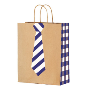Sacola De Papel G 33x26x17 Gravata Mister 04x25