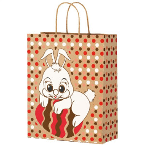 Sacola De Papel P 28x18x9 Coelhinho 04x25