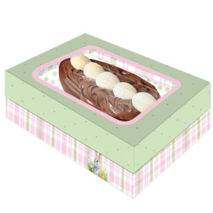 *cx. Ovo 3 Em 1 Tampa Com Visor M Pascoa Rabbit 01x06