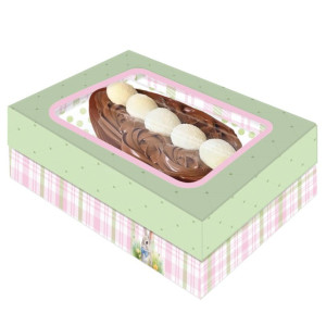 *cx. Ovo 3 Em 1 Tampa Com Visor P Pascoa Rabbit 01x06-113072-562