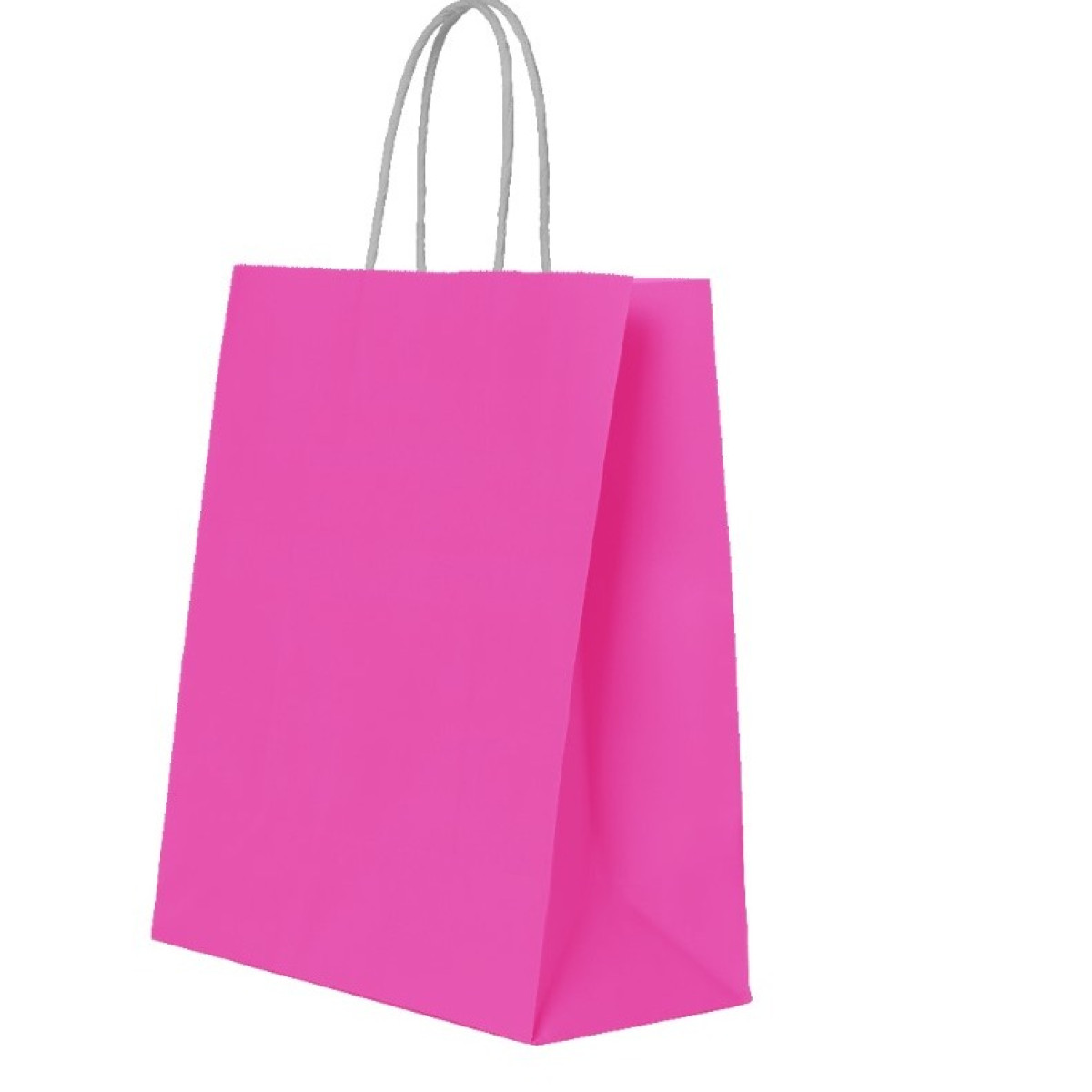 Sacola De Papel 18x14,5x7cm Rosa Escuro Fest Color 01x10-112330-309