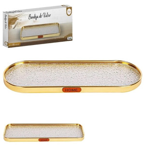 Bandeja Vidro 30x10cm Sortido Cx:024