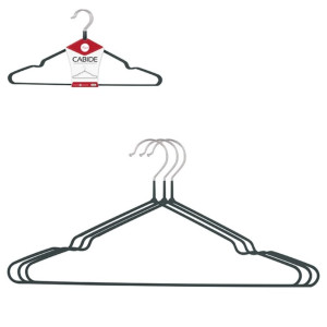 Cabide Emborrachado Com 3 Peças