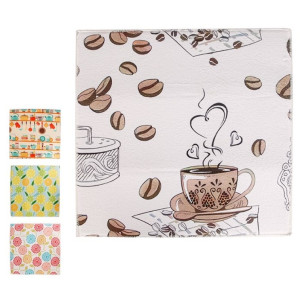 Pano Escorredor De Microfibra Estampado 38 X 29 Cm