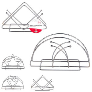 Porta Guardanapos Cromado