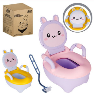 Troninho Infantil Com Formato De Privada Para Menina