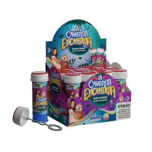 Bolha De Sabão Com Jogo 60ml Caverna Encantada
