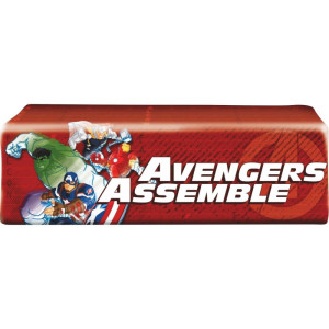 Estojo Simples Avengers Pvc 21x5,5x6cm