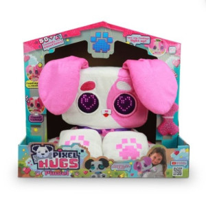 Pelúcia Interativa Pixel Hugs - Pinxel (rosa)