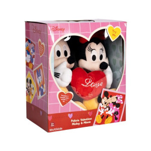 Pelúcia Disney Valentine's Mickey E Minnie