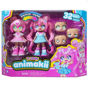 Boneca Animakii 4 Modelos Sortidos-BR2457-197-76853