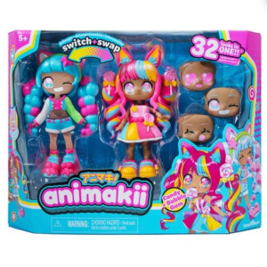 Boneca Animakii - 4 Modelos Sortidos