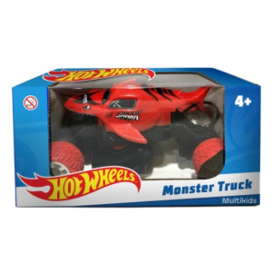 Carrinho R/c 1:20 Hot Wheels Shark - 4 Canais - Azul