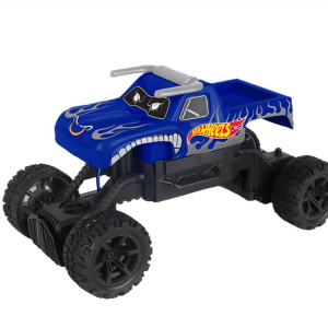 Carrinho R/c 1:20 Hot Wheels Beast - 4 Canais - Azul-BR2475-574-52850