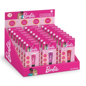 Gloss Barbie - Display Com 24 Unidades - 3 Cores Sortidas