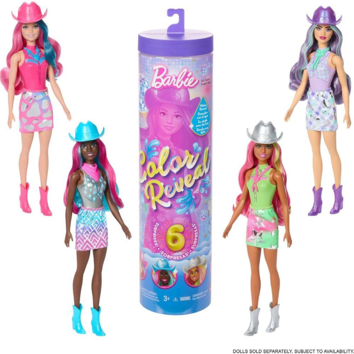Barbie Reveal Color- Série Disco Surpresa-117565-31245
