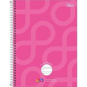 Caderno 01x1 Capa Dura Neuro 80fls. Pauta Ampliada-120937-19592
