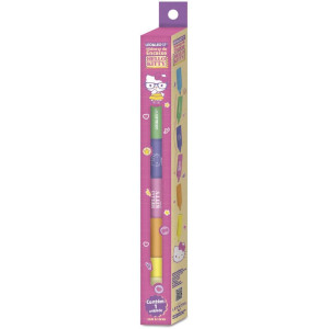 Caneta Hidrografica Hello Kitty De Encaixe 6 Cores-118158-57678