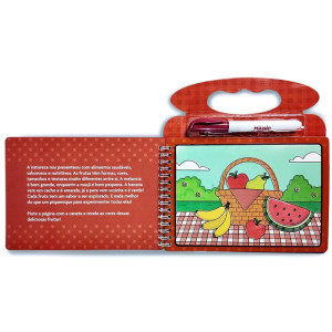 Livro Aquabook Frutas 5pgs 20x21cm-120757-81657