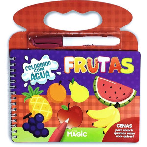 Livro Aquabook Frutas 5pgs 20x21cm-120757-87407