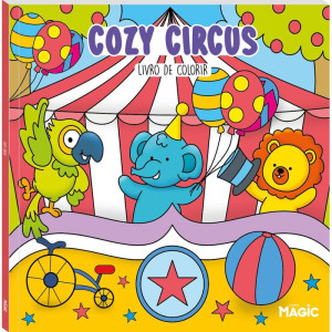 Livro De Colorir Bobbie Goods Cozy Circus 48pgs