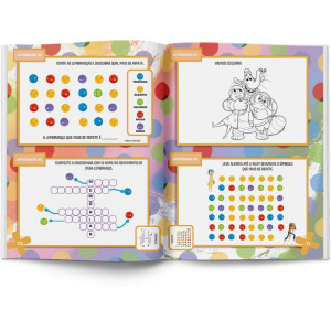 Livro Infantil Colorir 100 Atividades Disney Pixar-120912-82348